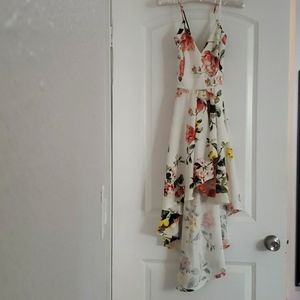 NWOT FashionNova Hi-low Floral dress